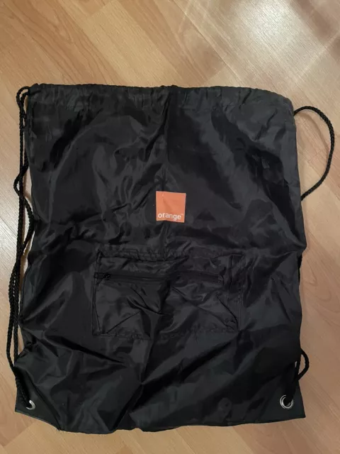 Orange Telecom Promotional Drawstring Bag