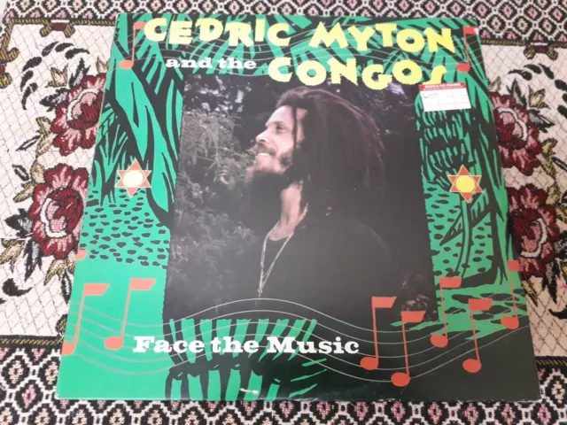 Cedric Myton & The Congos, Face The Music, Go Feet Label VERKAUFT NICHT KAUFEN