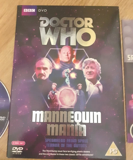 BBC TV DOCTOR Who Mannequin Mania 2 Disc Dvd Boxset Terror Autons