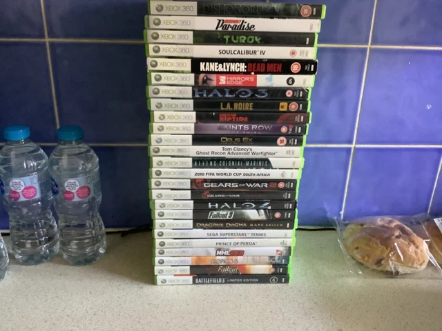 25 xbox 360 games joblot boys bundle no console
