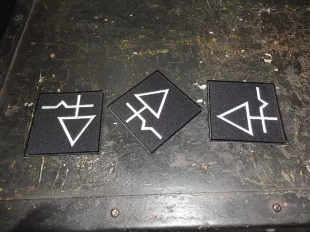 Shape Patch Gestickt Hard Rock Heavy Metal 666