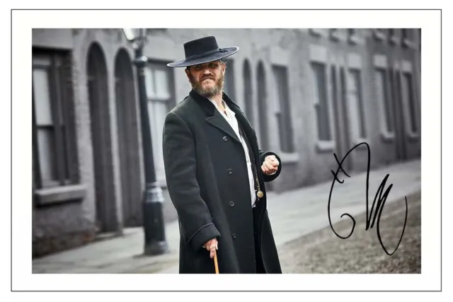 Tom Hardy Signed Photo Print Autograph Peaky Blinders