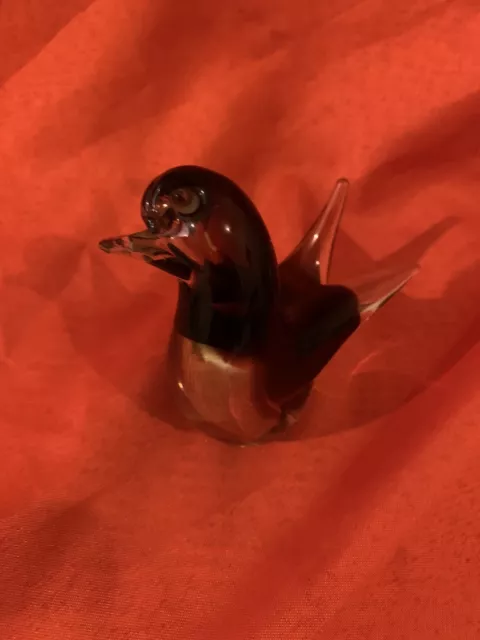 Petit Oiseau En Verre De Murano