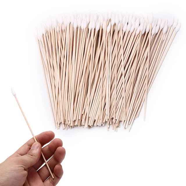 200PCS 6 INCH gun cleaning cotton swabs,large tapered swabs gun clean brush&EN 17.44 PicClick AU
