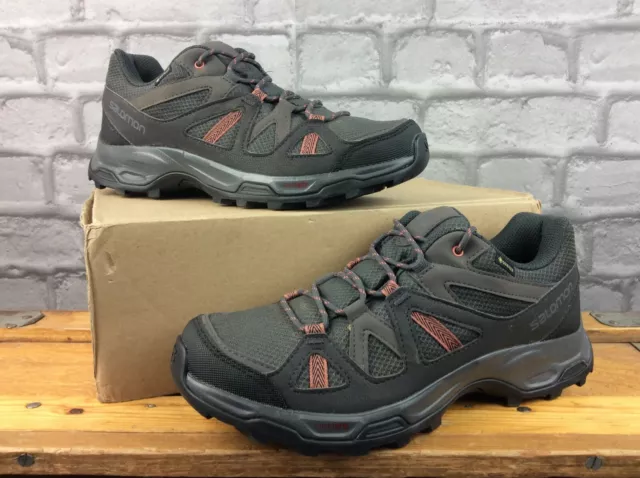 SALOMON LADIES UK 7 Eu 2/3 Rhossili Gore-Tex Grey Walking Rrp £130 Ep £46.05 - PicClick UK