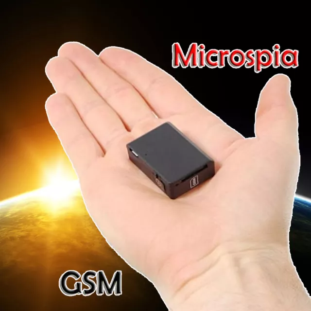 MICROSPIA AUDIO AMBIENTALE AUDIO GSM PROFESSIONALE Spia EUR 49,90 -  PicClick IT