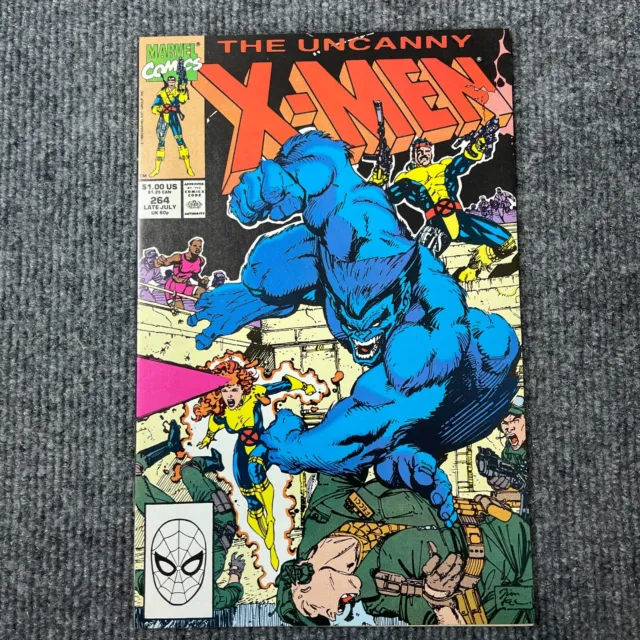Uncanny X-Men Vol 1  #264 1990 Marvel Comics Book  Vintage Original Series