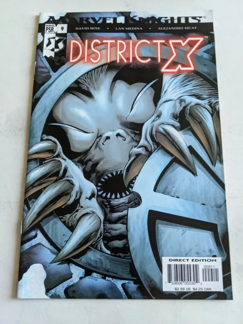 District X #4 October 2004 Marvel Comics Hine Yardin Sicat 3