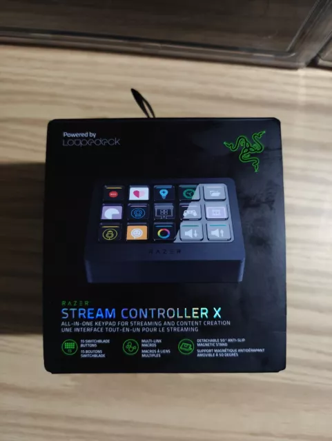 Razer Stream Controller X: All-in-One Keypad for Streaming - PC  (R10)