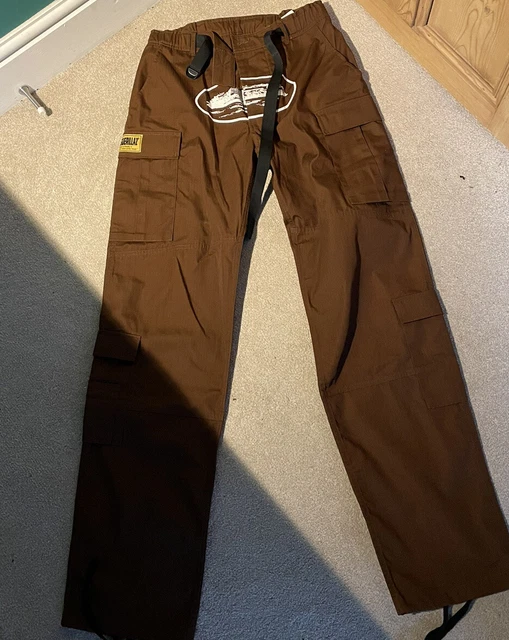 通販 激安◇ 正規品 Corteiz Cargo Pants Yellow Patch