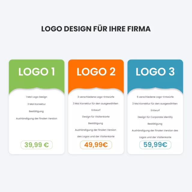 Logoerstellung  - Logo Design Firmenlogo Design 1, 3 oder 5 Entwürfe