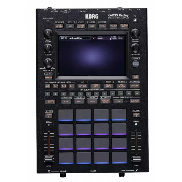 KORG KAOSS Replay Dynamic Effect / Sampler All-in-One DJ Performance