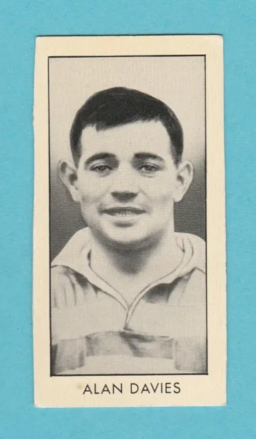 Rugby  -  D. C. Thomson - Scarce  Rugby  Card  -  Davies Of Oldham  -  1958