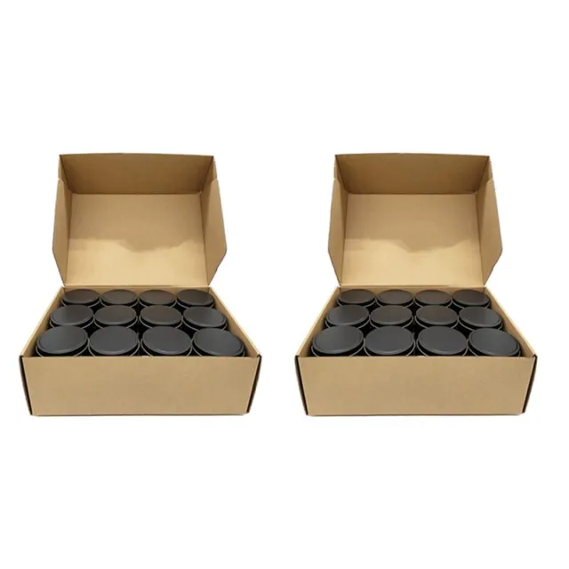 Candle Tins, 48 Piece, 4 Oz Metal Candle Containers for Making Candles,5491
