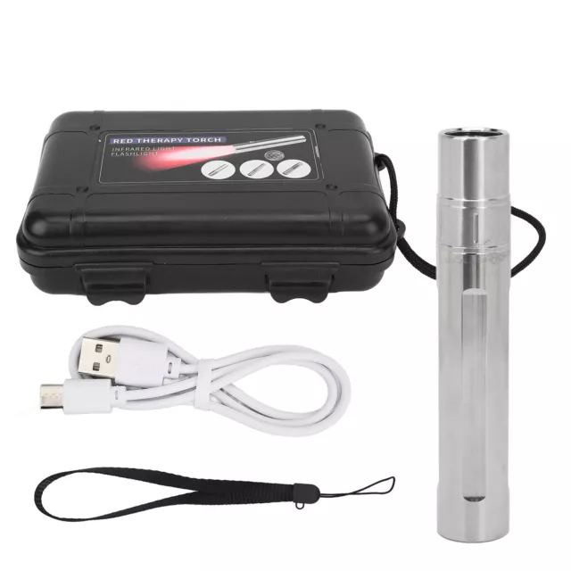 Terapia LED roja 630nm 660nm 850nm antorcha infrarroja para alivio articular cicatricial de heridas