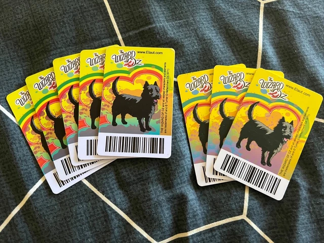 wizard of oz coin pusher rare card TOTO Arcade Game Elaut Timezone Kingpin Dog $28.95 Elaut Wizard of Oz Cards