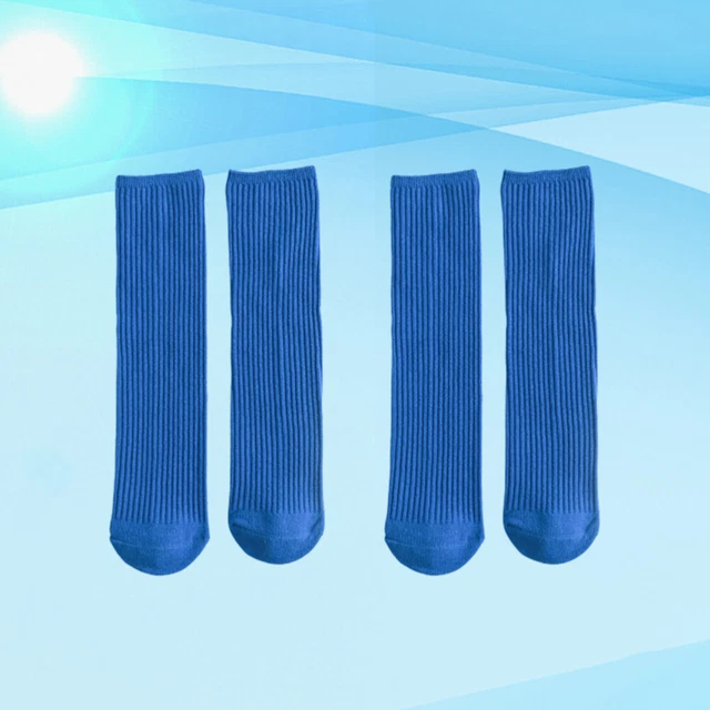 2 Pairs Boot Socks Cotton Uniform Socks Cotton Socks Boys Double Needle