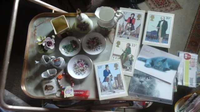 Job Lot 1 - Mixed Lot Of Small China Items Plus Other Items