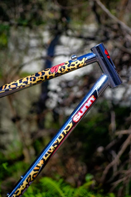 Sunn Vtt Vintage Néo Rétro Zèbre Stickers - Decals For Frame