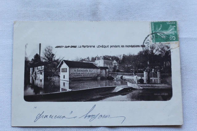 CPA 91 LONGJUMEAU / Passage Du Dirigeable Patrie Pour Le Raid Chalais Etampes Et EUR 7,00 - FR