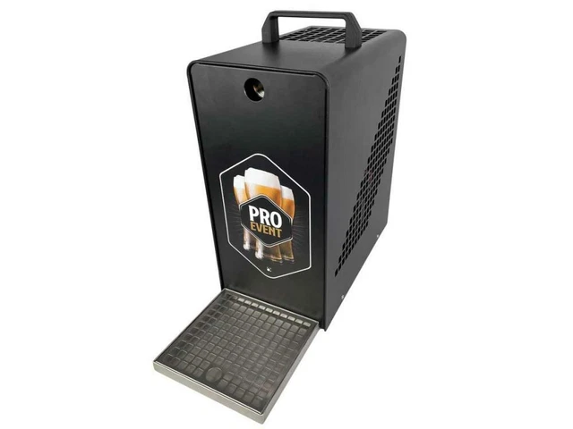 Zapfanlage Black Edition schwarz Trockenkühler Bierzapfanlage ohne Zapfhahn