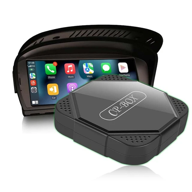 Adattatore Wireless 2-in-1 Per CarPlay E Android Auto – Mini, Plug & Play, Connessione Automatica, 2025, Colore Oro