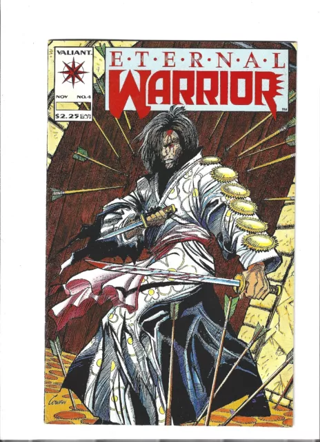 Eternal Warrior #4 Valiant Acclaim Comics 1st Cameo appearance Bloodshot 1992