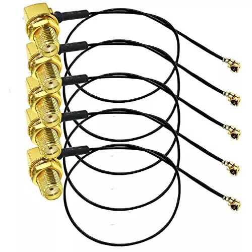 Cavo coassiale SMA femmina ad angolo retto a U.FL IPX IPEX UFL a SMA Jack (Q3d)