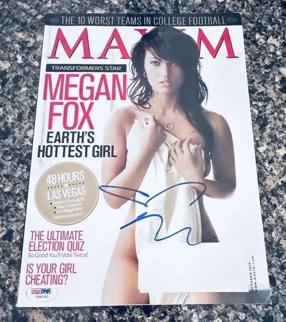 洋書 Maxim Megan Fox oct 2008 Maxim Magazine #130 October 2008 Megan Fox Vegas Lad Mag | eBay