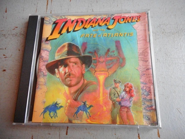 Indiana Jones And The Fate Of Atlantis + Full Throttle PC Big Box - Bon état
