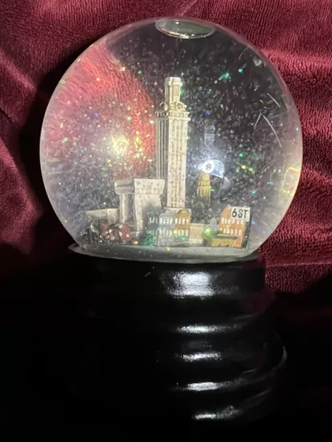 Saks Fifth Avenue AUSTIN Musical Snow Globe w/ Bats Deep in the Heart of Texas