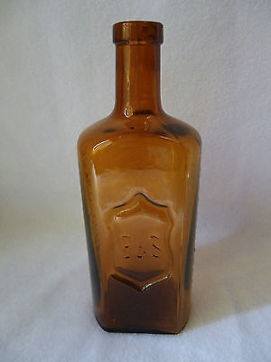 seltene alte Apothekerflasche Arsenferratose Boehringer B&S braune Flasche RAR 2