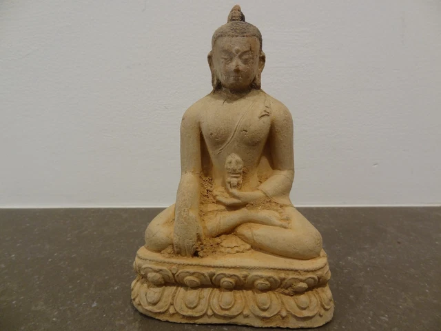 Antique  Tibetan Mongolian Buddhist Zanabazar School Style Clay Statue