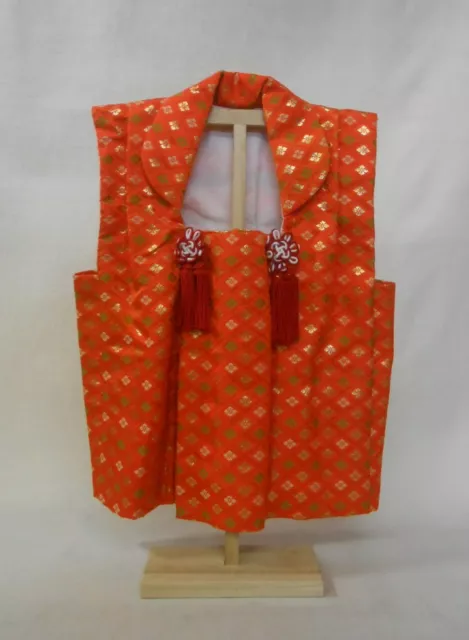 #01 Japanese HIFU Kimono Vest for Child Young Girl w/ Cloth Girder