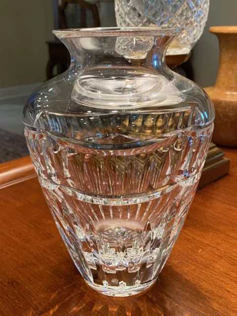 Waterford Crystal - POMPEII COLLECTION  Vase - 8"