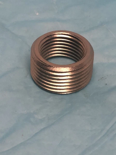 Honeywell / Resideo Gas Valve Steel Face Bushing 3/4" x 1/2" Face Bushing