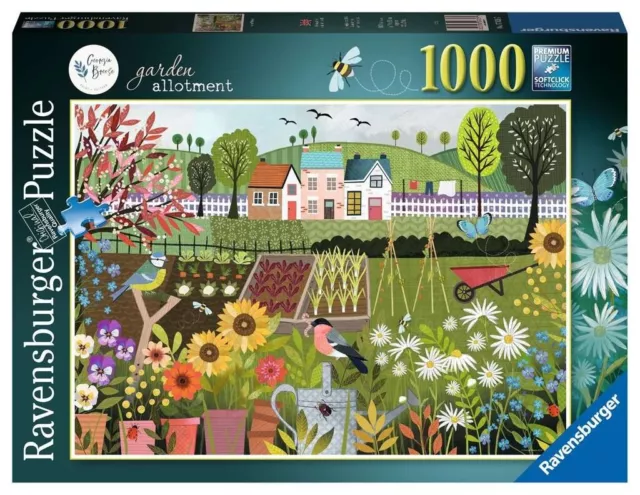 Ravensburger Garden Allotment by Georgia Breeze 1000 piece jigsaw puzzle