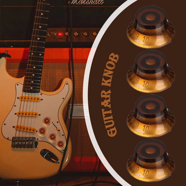 Boutons de volume de tonalité Interrupteur de réglage de basse For Les Paul LP