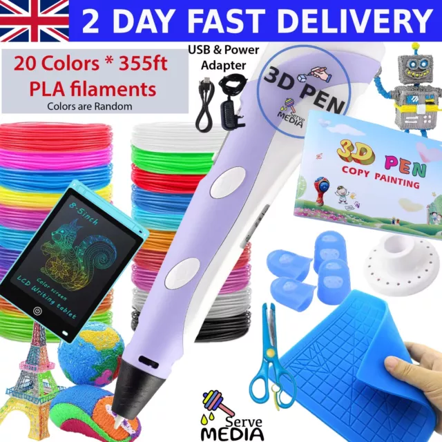 3D Printing Pen Kids Bundle - Easter Gift set for Creative Minds