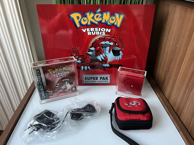 Pokémon Version Rubis Sur Gameboy Advance (GBA) – Cartouche FR En Bon état
