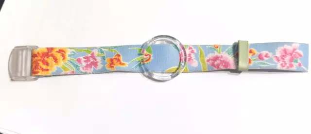 SWATCH x POP MIDI FLEURS D'ETE - PMK112 - 1996- NUOVO new strap band CINTURINO