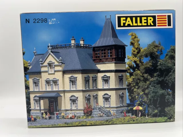 Scala N FALLER 2298 Kit di Costruzione„ Villa Con Torre “Nuovo Conf. Orig.