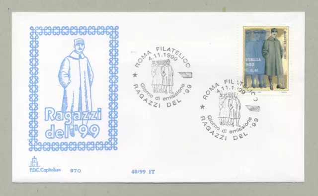 Ragazzi Del '99 Fdc "Capitolium" 1999