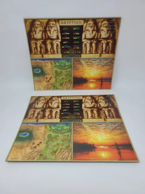 Age of Mythology The Board Game Replacement Pieces Parts Egyptian Game Boards