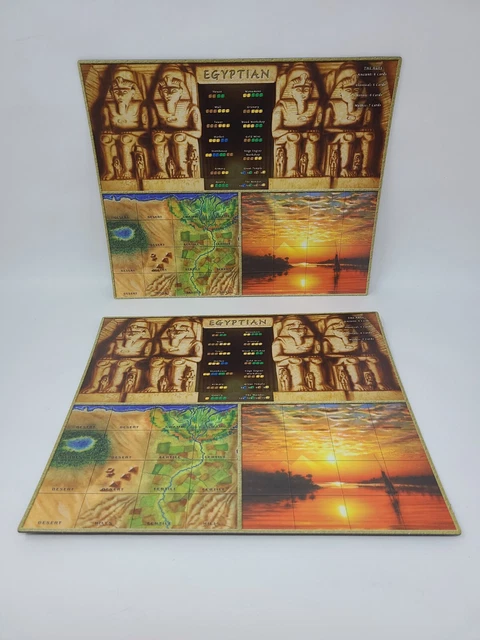 Age of Mythology The Board Game Replacement Pieces Parts Egyptian Game Boards