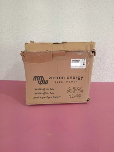 Victron Energy AGM Super Cycle Battery 12V 60Ah (M5) – BAT412060081