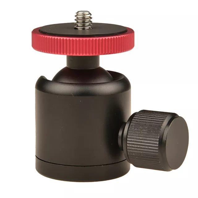 Mini Metal Small Pan Tilt Ball Head 1/4" For Tripod Stand Camera