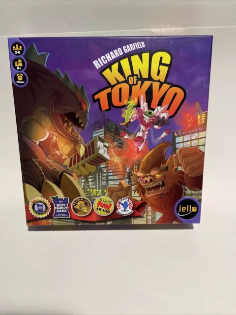 King of Tokyo Board Game 2014 Release - Richard Garfield IELLO. COMPLETE
