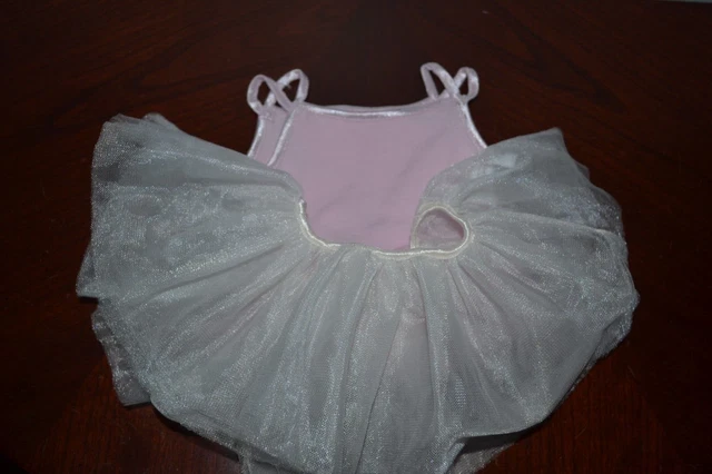 American Girl Ballet Outfit for Dolls Leotard and Pink Tutu Only
