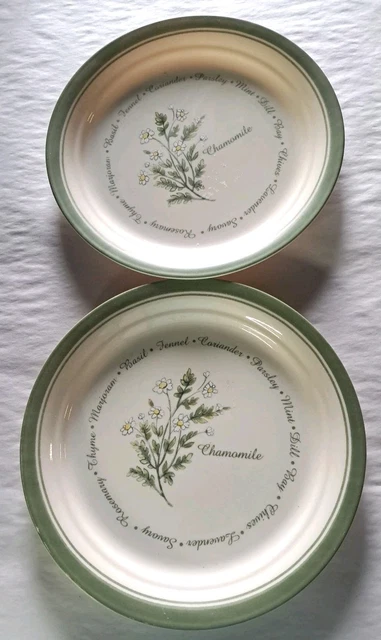Luncheon Plate Corelle Thymeless Herbs Vintage Corelle Thymeless